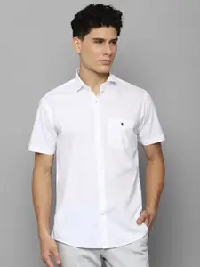 Louis Philippe Sport Men White Slim Fit Casual Shirt