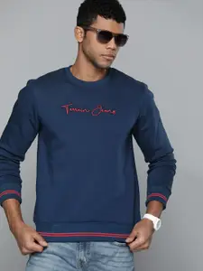 Indian Terrain Men Brand Logo Printed Sweatshirt