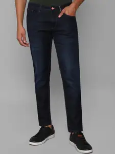Allen Solly Sport Men Navy Blue Slim Fit Light Fade Cotton Jeans
