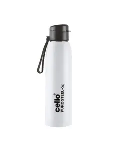 Cello Puro Steel-X Cooper 900 White Inner Stainless Steel Cold Insulated Bottle-740ml