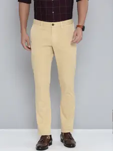 Indian Terrain Men Mid-Rise Brooklyn Slim Fit Trousers