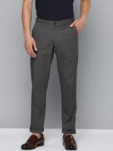 Indian Terrain Men Printed Brooklyn Slim Fit Trousers