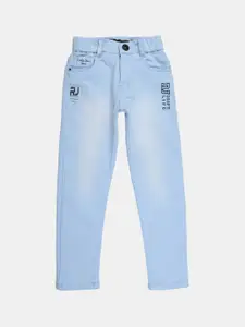 V-Mart Boys Regular Fit Mid-Rise Cotton Jeans