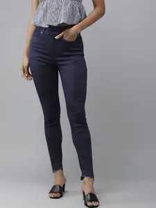 Van Heusen Woman Mid-Rise Slim Fit Stretchable Jeans