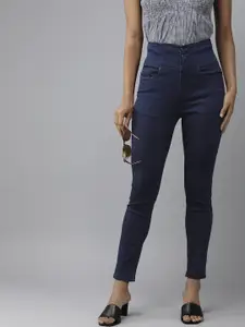 Van Heusen Woman Mid-Rise Slim Fit Stretchable Jeans