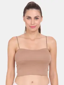 Amour Secret Brown Lightly Padded Camisole Bra