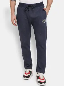 V-Mart Men Navy Blue Solid Regular Fit Track Pant
