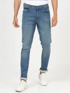 Lee Men Blue Bruce Heavy Fade Stretchable Cotton Jeans