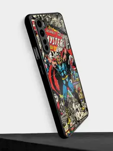 macmerise Red & Blue Printed Comic Thor Phone OnePlus Nord Bumper Phone Back Case