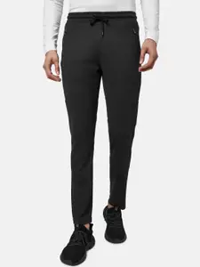 Ajile by Pantaloons Men Charcoal Solid Slim Fit Track Pant