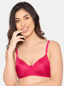 K LINGERIE Pack Of 2 Pink Lightly Padded Non Wired Bra