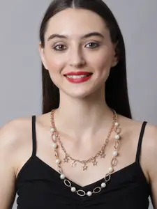 Madame Gold & White Gold-Plated Layered Necklace