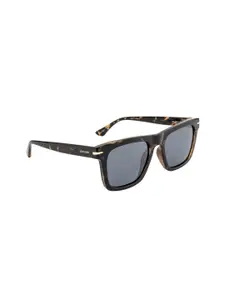 OPIUM Men Grey Lens & Brown Wayfarer Sunglasses with UV Protected Lens OP-1943-C03