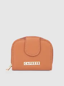Caprese Women Solid Zip Around Wallet
