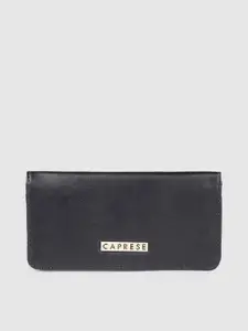 Caprese Neo Women Black Large Wallet