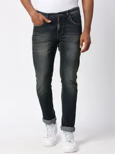 Pepe Jeans Men Skinny Fit Low-Rise Heavy Fade Stretchable Jeans