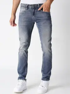 Pepe Jeans Men Blue Holborne Heavy Fade Stretchable Jeans