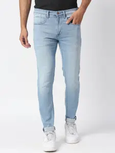 Pepe Jeans Men Blue Skinny Fit Heavy Fade Cotton Stretchable Jeans
