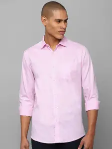 Allen Solly Men Pink Pure Cotton Slim Fit Casual Shirt
