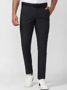 Van Heusen Sport Men Black Slim Fit Cotton Trouser