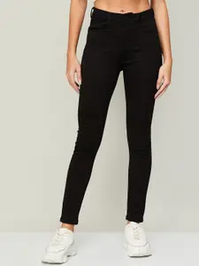 Fame Forever by Lifestyle Women Black Slim Fit Jeans