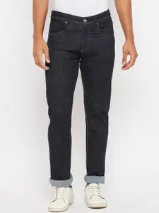 Duke Men Black Regular Fit Stretchable Jeans