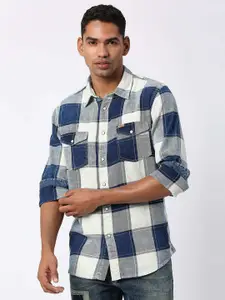 Pepe Jeans Men Checked Casual Shirt