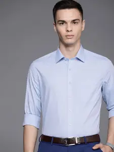 Louis Philippe Men Slim Fit Pure Cotton Formal Shirt