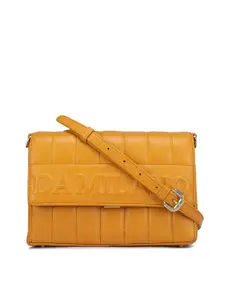 Da Milano Textured Leather Sling Bag Handbags