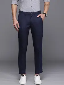 Louis Philippe Ath.Work Louis Philippe Ath Work Checked Cropped Trousers