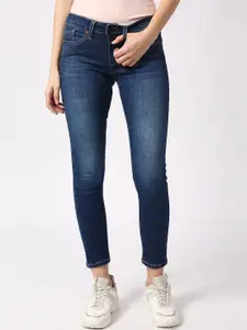 Pepe Jeans Women Skinny Fit Heavy Fade Cotton Jeans