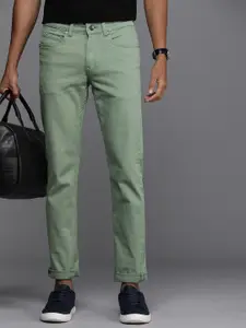 Louis Philippe Jeans Men Slim Fit Low-Rise Stretchable Jeans