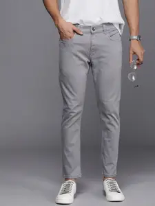 Louis Philippe Jeans Men Slim Fit Low-Rise Stretchable Jeans