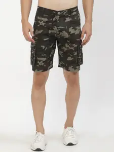 SAPPER Camouflage Printed Outdoor Cargo Cotton Shorts