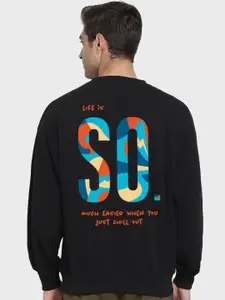 Bewakoof So Typography Oversized Sweatshirt