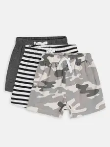 MINI KLUB Boys Camouflage Printed Casual Shorts