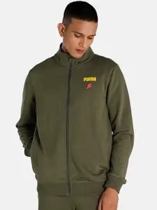 Puma Men Regular Fit Cotton Outdoor Sporty X 1Der Full-Zip  Jacket
