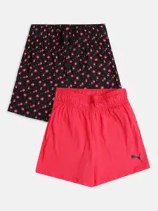 Puma Girls Pack Of 2 Shorts