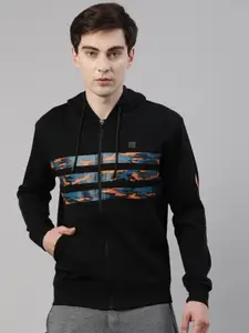 Proline Active Men Black Printed Sweatshirt