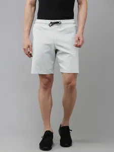 Van Heusen Flex Men Solid Mid-Rise Casual Shorts