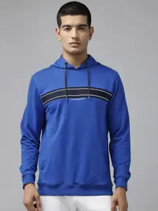 Van Heusen Flex Striped Detail Hooded Sweatshirt