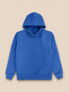 Kids Ville Boys Blue Hooded Sweatshirt