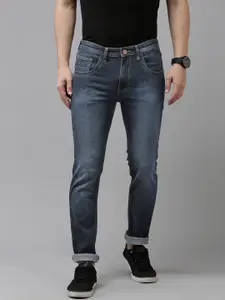 V Dot Men Super Skinny Fit Heavy Fade Stretchable Jeans