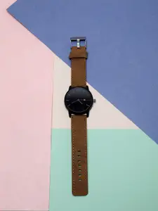 HAUTE SAUCE by  Campus Sutra HAUTE SAUCE by Campus Sutra Women Black Dial & Brown  Watch AW22_HSWC1030-Brown