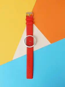 HAUTE SAUCE by  Campus Sutra HAUTE SAUCE by Campus Sutra Women Red Digital Watch AW22_HSWC1002-Red