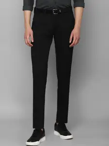 Louis Philippe Sport Men Black Slim Fit Chinos Trousers