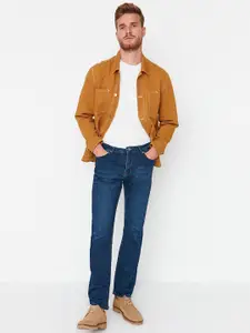 Trendyol Men Blue Super Skinny Fit Light Fade Cotton Jeans