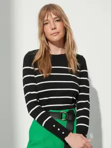 Trendyol Women Striped Pullover