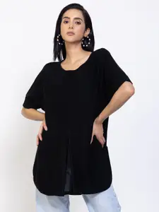 Species Women Black Solid Pullover