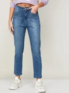 Fame Forever by Lifestyle Women Blue Heavy Fade Jeans